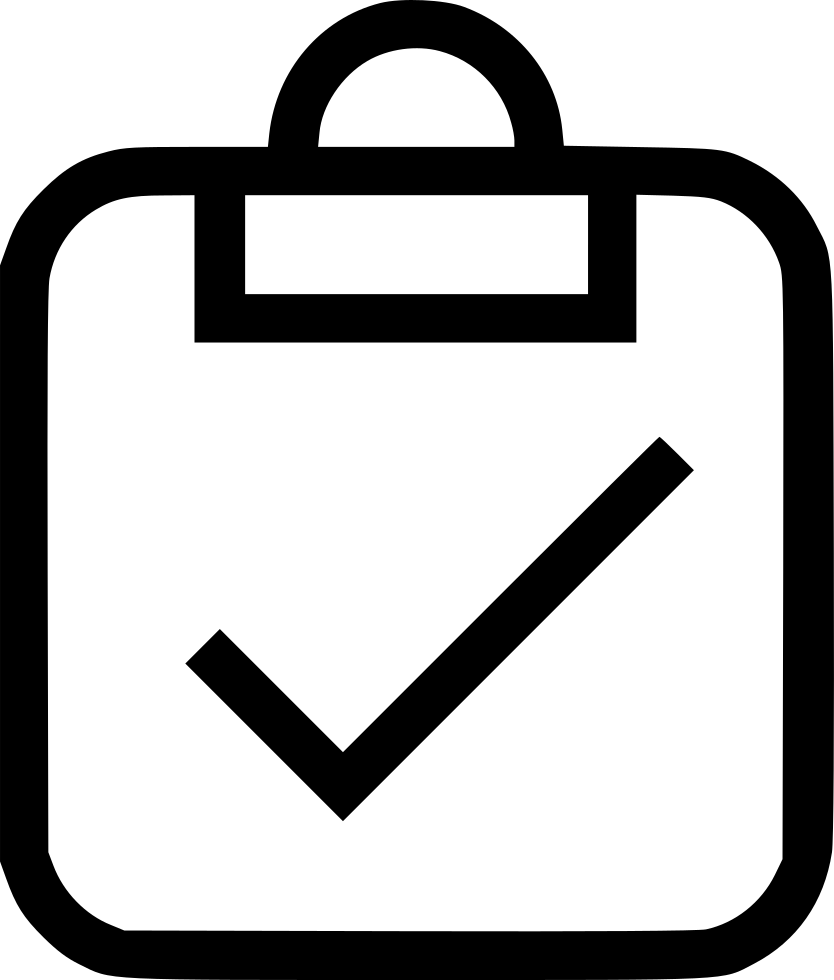Clipboard Check Comments - E-commerce - Png Download (834x980), Png Download