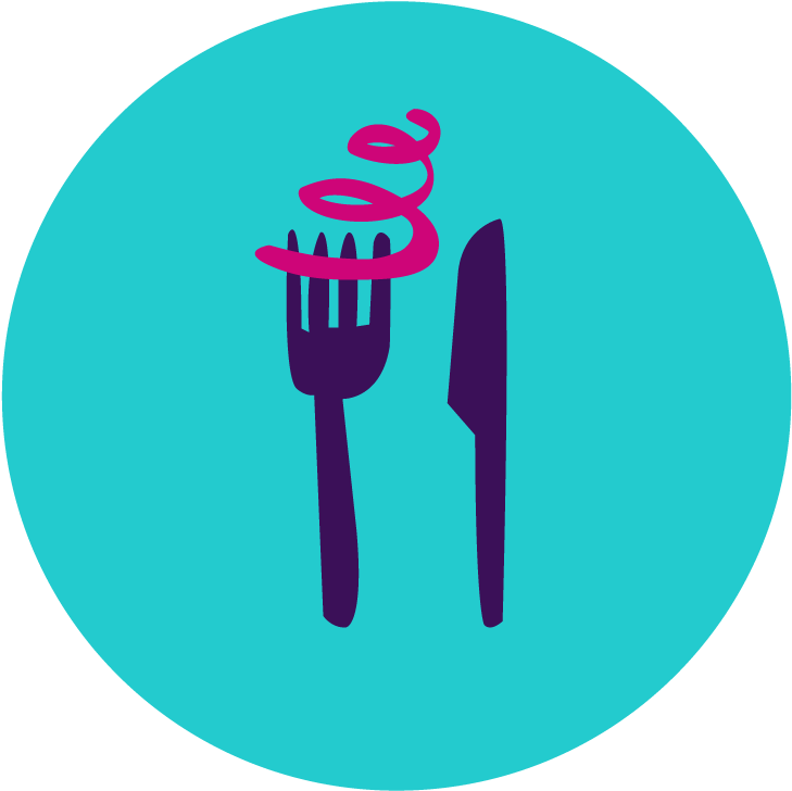 Eating Out > - 3play Media, Inc. Clipart (750x750), Png Download