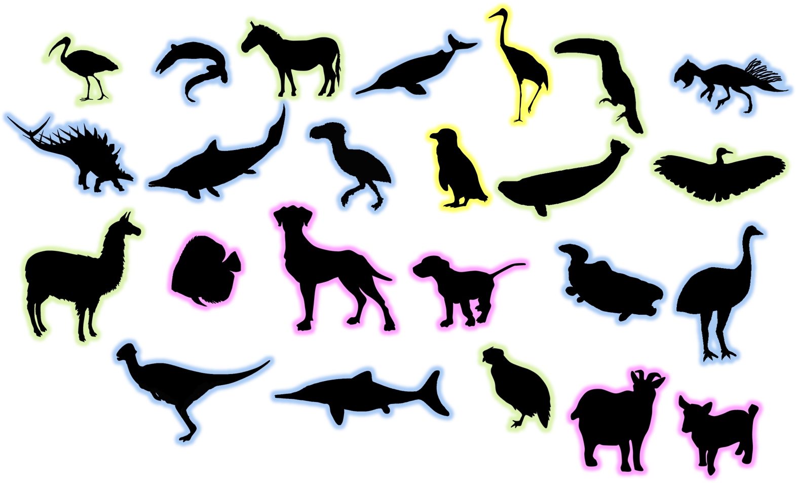 Boer Goat Silhouette Clipart - Goat - Png Download (1585x961), Png Download