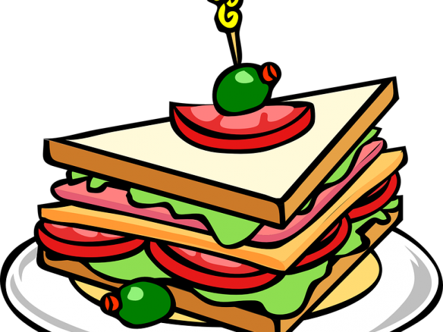 Online Shopping Clipart Food Shop - Gourmet Sandwich Recipes [book] - Png Download (640x480), Png Download