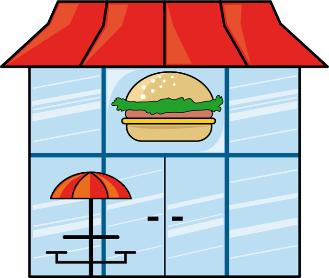 Restaurant Clipart (680x573), Png Download