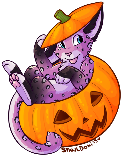 Eva The Pink Snow Pumpkin Clipart (543x669), Png Download