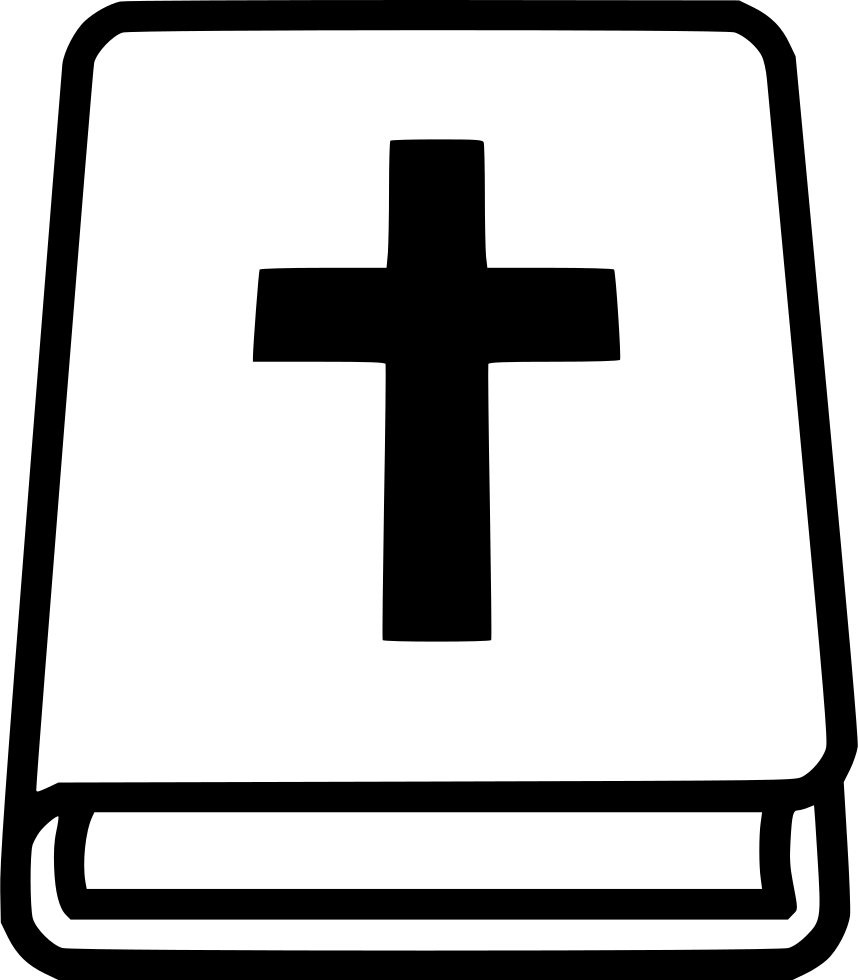 Bible Svg File Clip Royalty Free Library - Bible - Png Download (858x980), Png Download