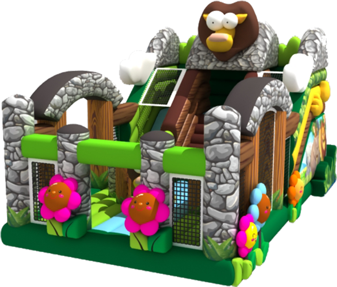 Inflatable Bounce House Repair Kit, Inflatable Bounce - Inflatable Castle Clipart (750x750), Png Download