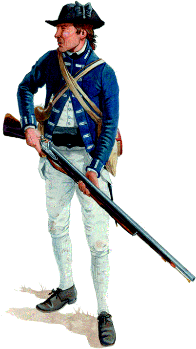 Free Download American Soldiers In The American Revolution - American Soldier In The American Revolution Clipart (499x768), Png Download