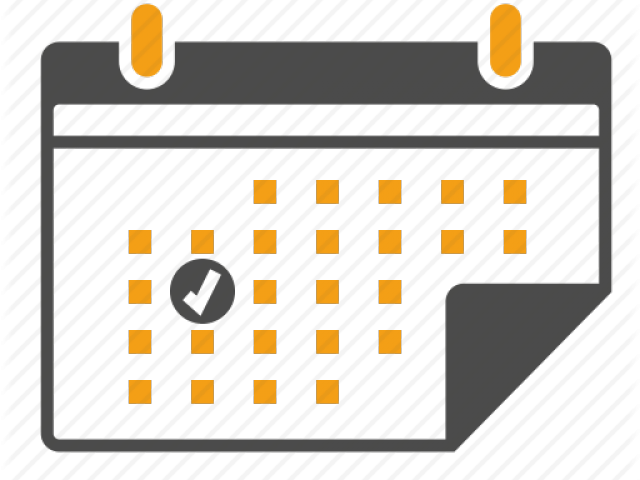 Calendar Icons Plan - Illustration Clipart (640x480), Png Download