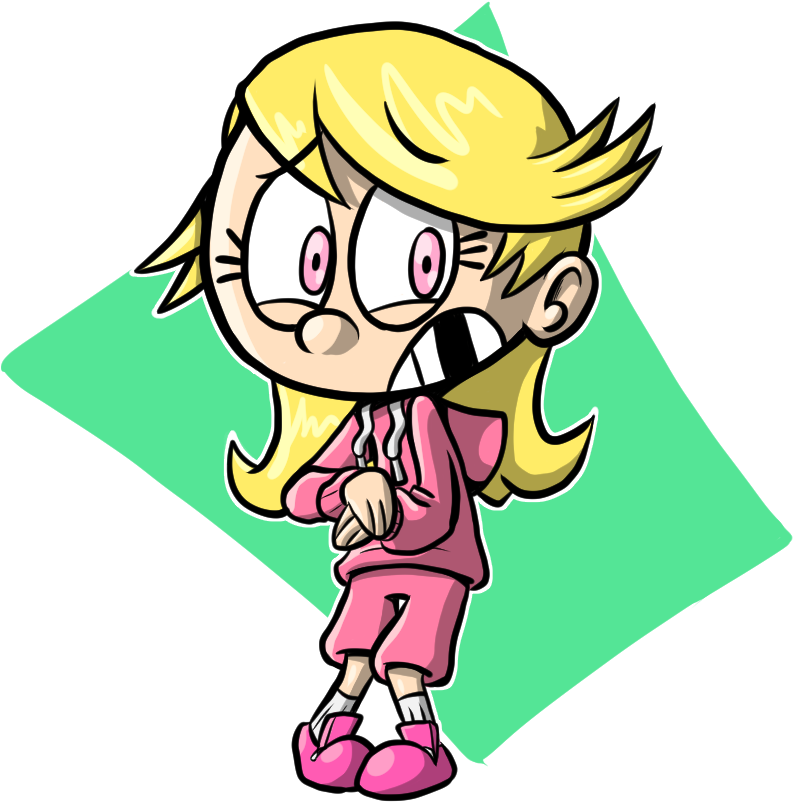 Had To Use My Lunch Break To Draw Lola In The Cute - Cartoon Clipart (1000x1000), Png Download