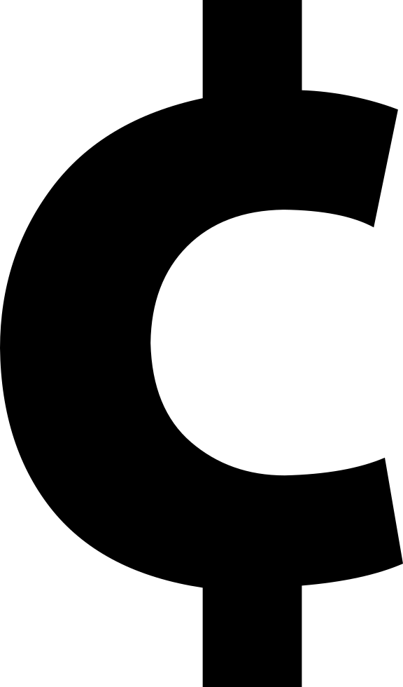 Download Cent Comments Cent Symbol Svg Clipart (1778210) PinClipart