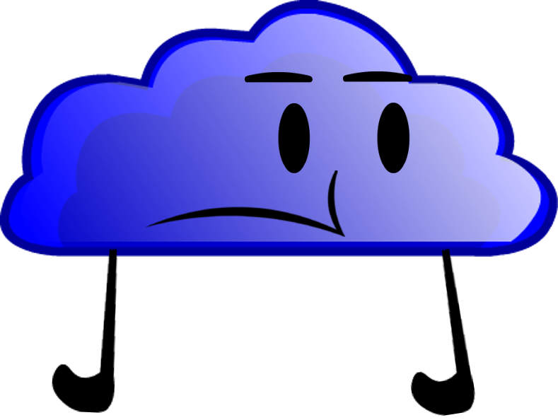 Cloud Inanimate Wikia Fandom - Portable Network Graphics Clipart (789x594), Png Download