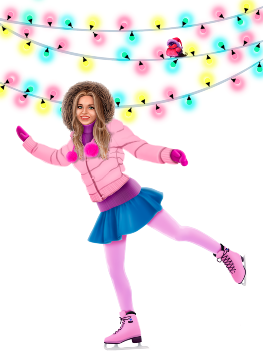 Drawing Women Group Pictures Tube Raspberry Clip Art - Clip Art - Png Download (525x700), Png Download