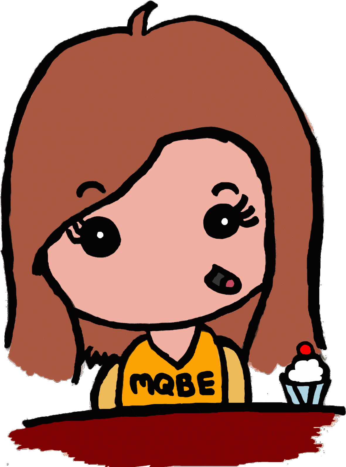 Pra Quem Tá Falando Aí Que Não Precisa Editar Nem Nada - Girl Clipart (1188x1600), Png Download