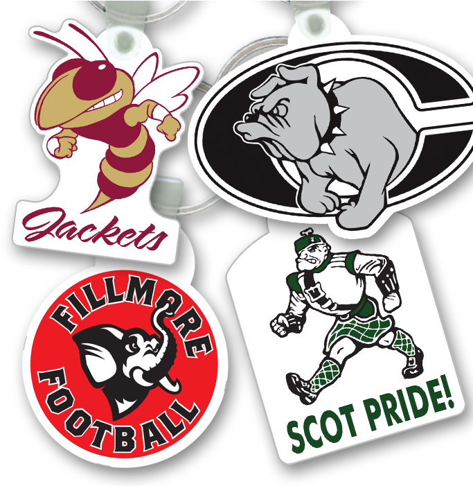 Key Tags - Georgia Tech Yellow Jackets Decal Clipart (700x700), Png Download