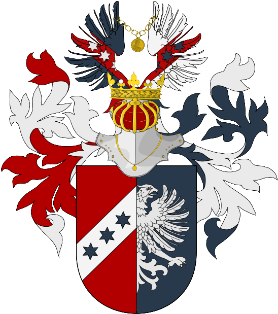 Erb Daublebských Ze Sternecku - Coat Of Arms Clipart (624x673), Png Download