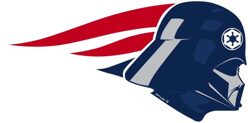 Evil Empire By Mrzbrowski Badass, Star Wars, Klistermærker, - New England Patriots Evil Empire Clipart (800x398), Png Download