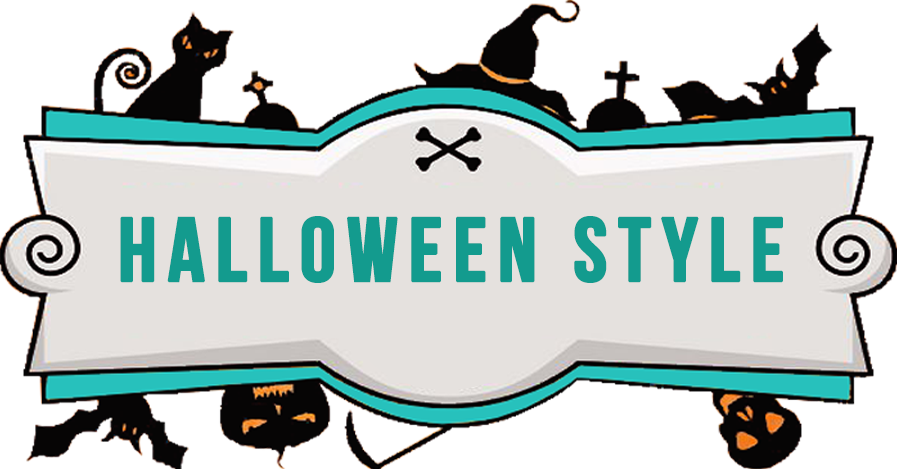 Halloween Women Fashion Clothes, Sexy Women Clothes, - Banner Halloween Png Clipart (897x469), Png Download