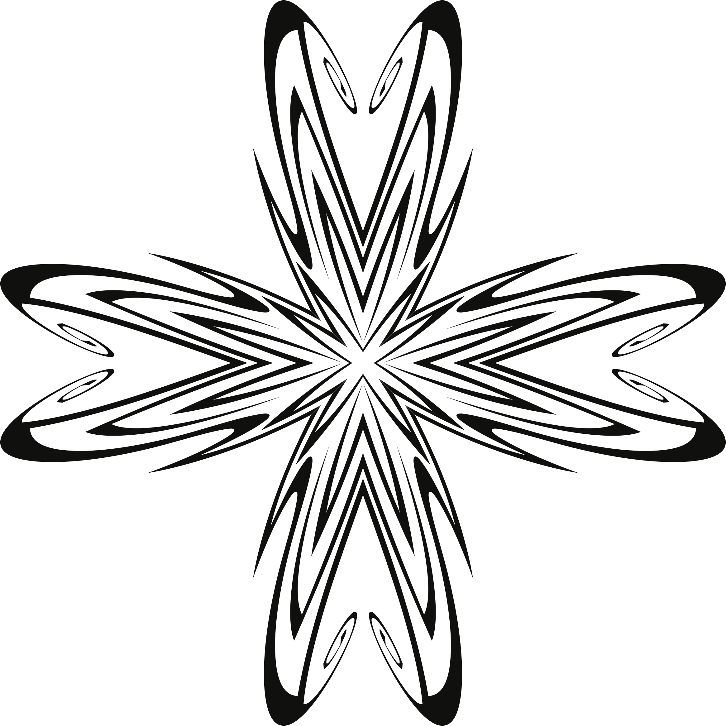 Petal Drawing Computer Icons Visual Arts Line Art - Clip Art - Png Download (750x750), Png Download