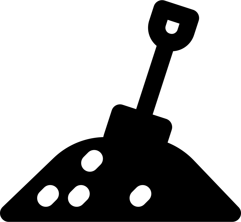 Soil Black And White Png Jpg Transparent - Soil Icon Png Clipart (980x902), Png Download