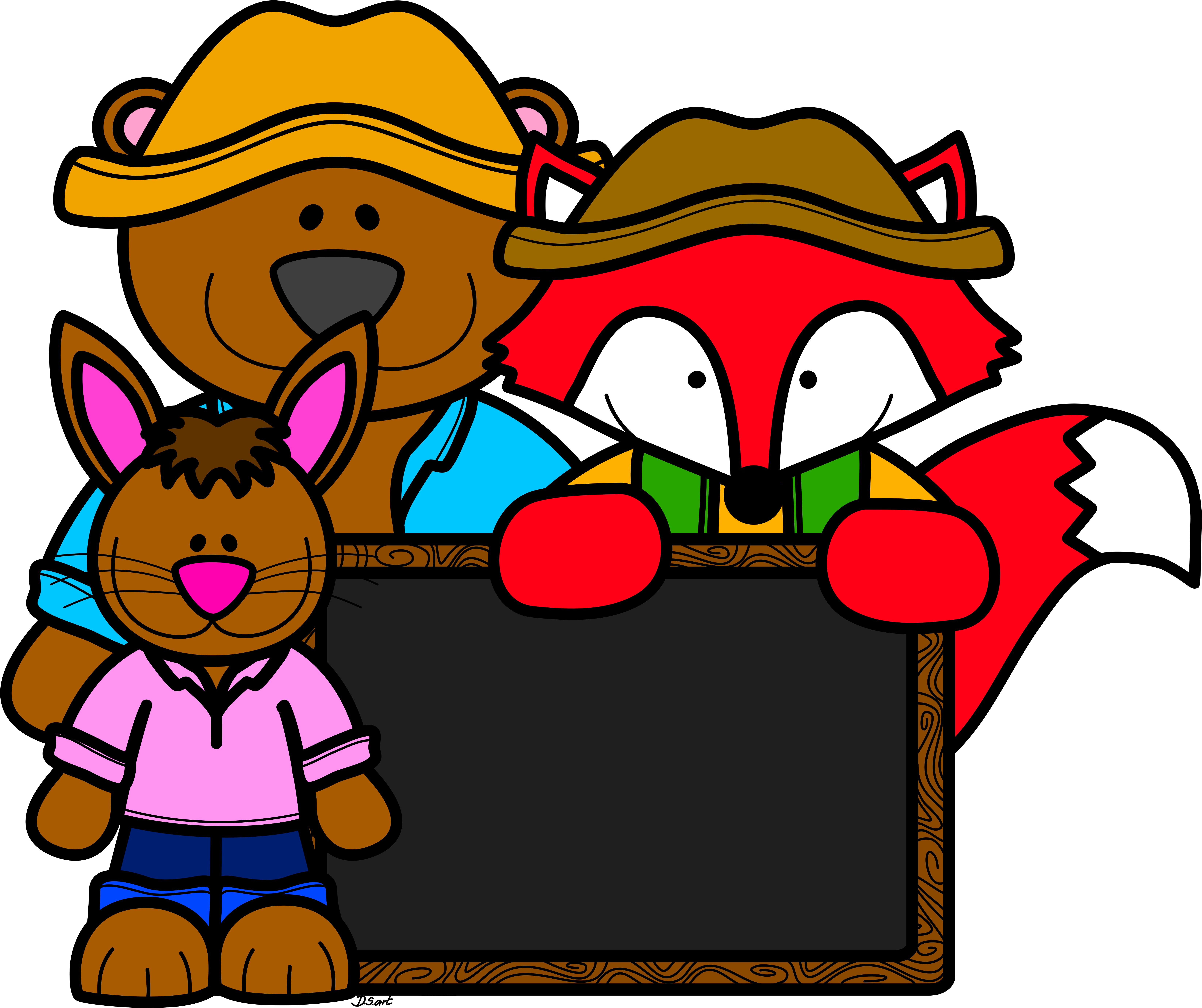 *✿**✿*pancartas*✿**✿* Clipart Images, - Png Download (6709x5667), Png Download