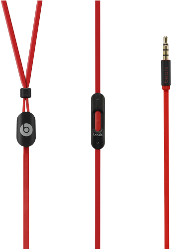 Beats Urbeats Cable With Inbuilt Mic And Three Button - Beats By Dr. Dre In Ear Headset Microphone, Urbeats Clipart (1500x500), Png Download