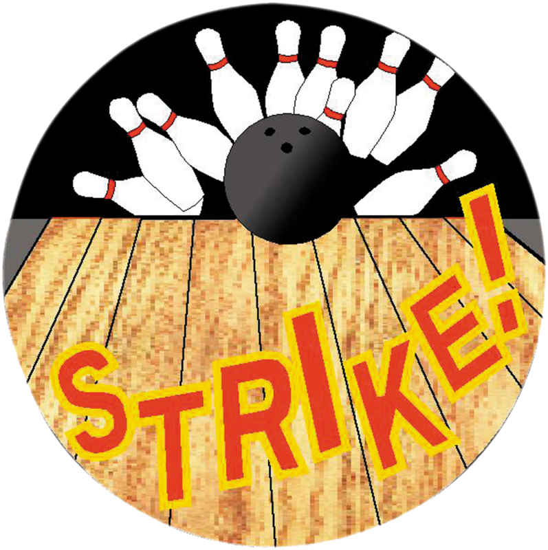 #5 #6 - Bowling Plaque Trophy 6x8 Wood Sports Tournament Trophies Clipart (797x800), Png Download
