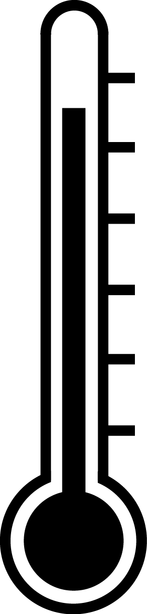 Png Thermometer Clip Art Transparent Download - Png Thermometer (292x1219), Png Download