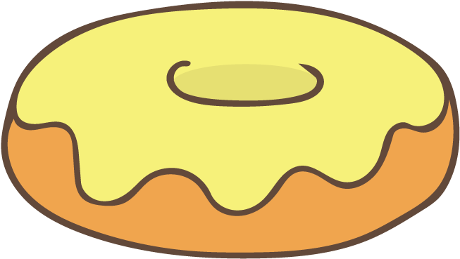 Donut - 甜 甜 圈 插圖 Clipart (842x842), Png Download