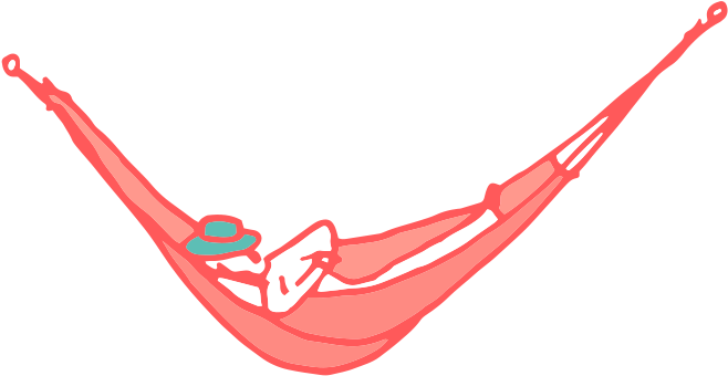 La Relaxation Physique Et Mentale - Hammock Clipart (657x508), Png Download