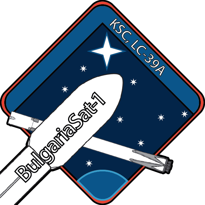 Bulgariasat-1 Mission Success - Nrol-76 Clipart (720x720), Png Download