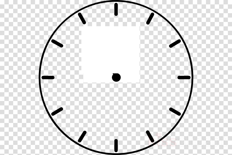 Clock Clip Art Clipart Alarm Clocks Clip Art - Clock Black And White Clipart - Png Download (900x600), Png Download