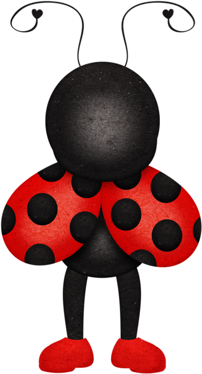Ladybug Artlady Bugsclip - Ladybird Beetle - Png Download (562x800), Png Download