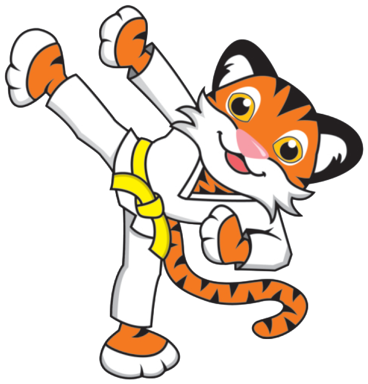 Awareness - Clip Art Tiger Taekwondo - Png Download (774x774), Png Download