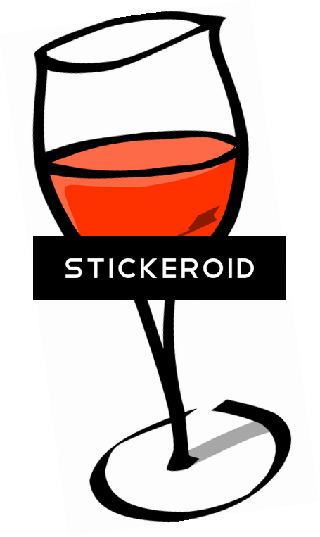 Wine - Red Wine Clip Art - Png Download (455x763), Png Download