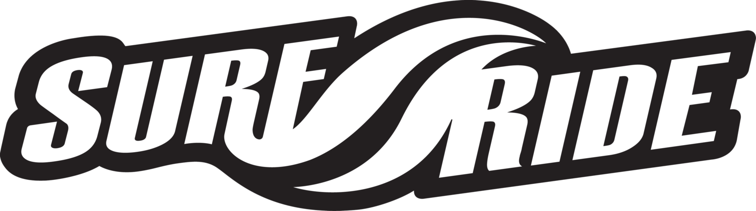 Skate Clipart Surf - Surf Ride Logo - Png Download (1500x420), Png Download