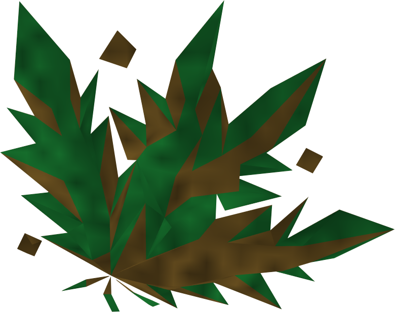 Grimy Avantoe - Grimy Dwarf Weed Clipart (780x617), Png Download