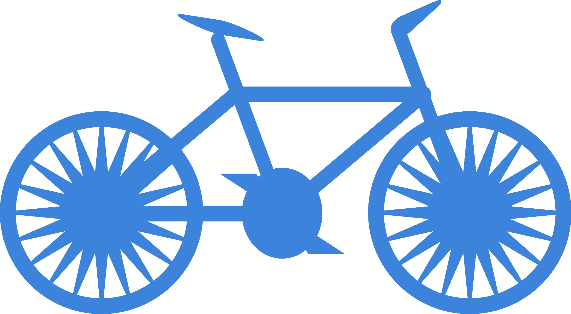 Monte A Bicicleta - Republic Day Modern Art Clipart (2182x1201), Png Download