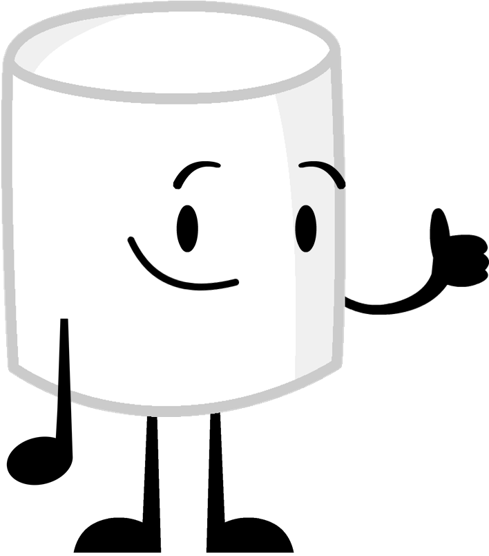 Marshmallow - Object Shows Marshmallow Clipart (708x804), Png Download