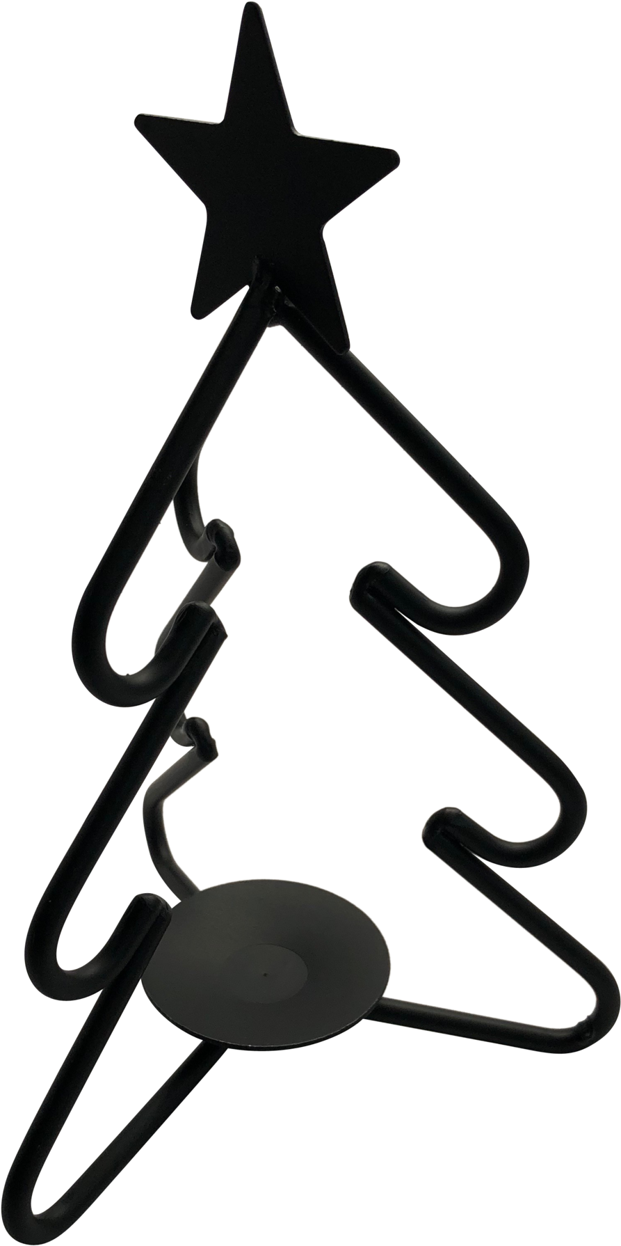 Christmas Tree Tea Light Candle Holder - Christmas Tree Tea Light Clipart (760x1024), Png Download