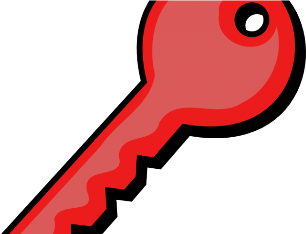 Red Clipart Keys - Key Clip Art - Png Download (640x480), Png Download