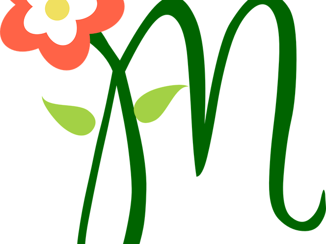 A-m Lowercase Letters Cursive Handwriting Videos - M Clip Art Alphabet Letters - Png Download (664x498), Png Download