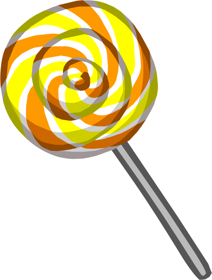 Clipart Black And White Library Marble X Dumielauxepices - Club Penguin Lollipop - Png Download (848x1117), Png Download