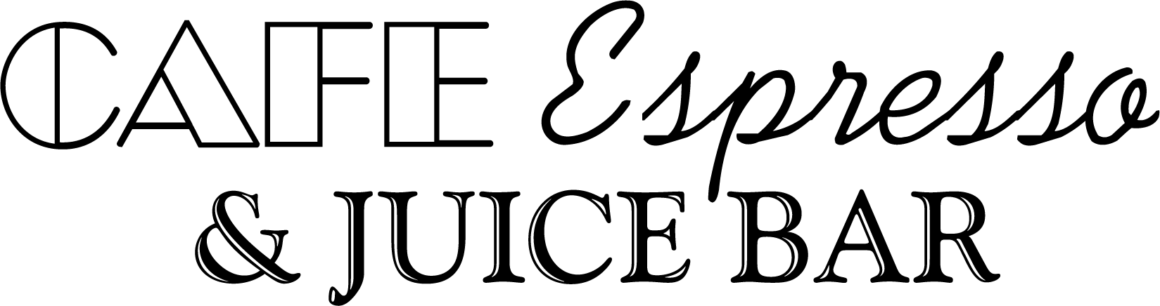 Cr34844 Cafe Espresso & Juice Bar Logo Update Outline - San Francisco Clipart (1649x436), Png Download