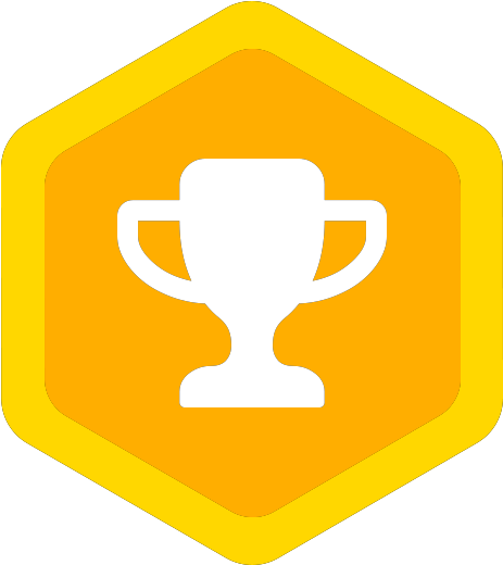 Do Planks 3 Times A Week For 8 Weeks - Award Icon Gray Clipart (612x545), Png Download