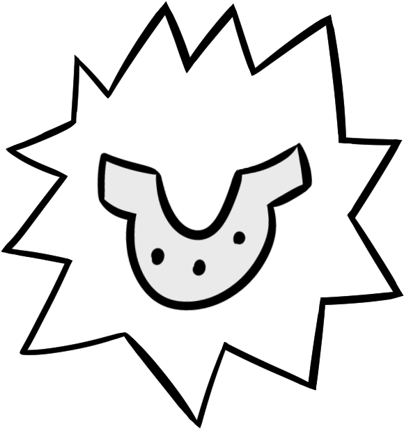 Mad Hooves Cm - Book Clipart (611x648), Png Download