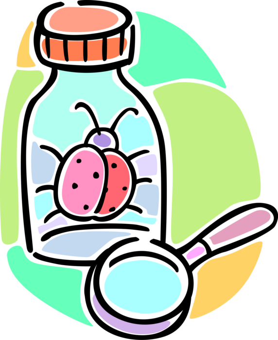 Vector Illustration Of Zoology Scientific Study And - Scientific Research Clipart (572x700), Png Download