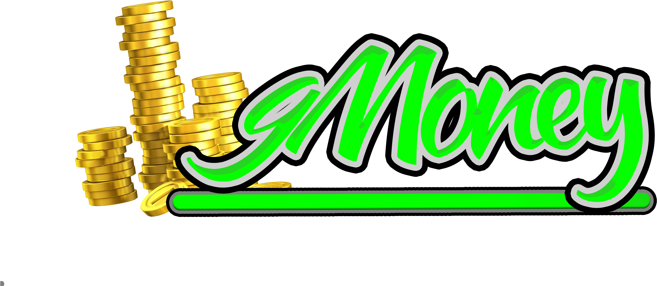 Gmoney - G Money Logo Clipart (3333x1407), Png Download