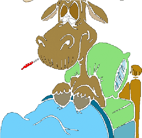 Moose Clipart Sick - Moose - Png Download (640x480), Png Download