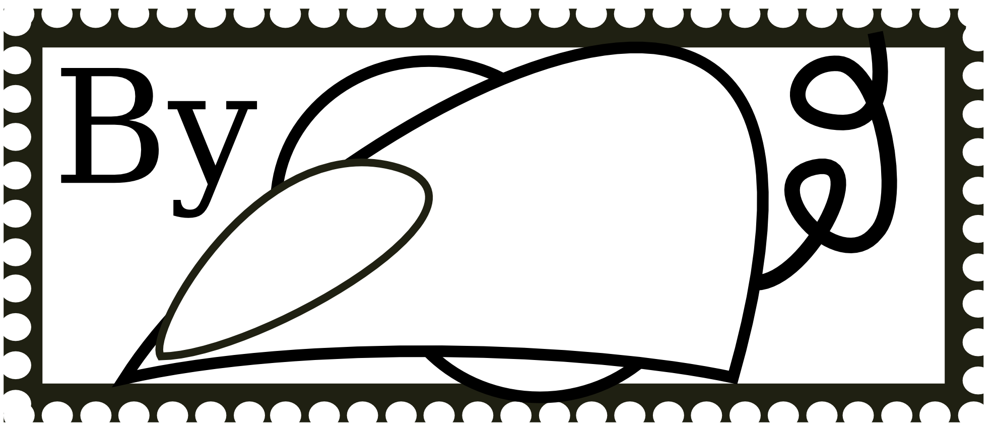 By Mouse Black White Line Art Coloring Book Colouring - Computer Mouse Clipart (999x434), Png Download