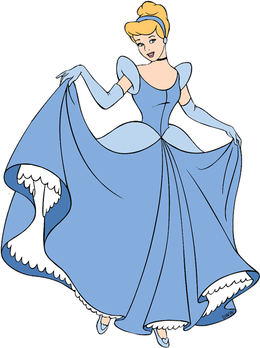 Cinderella Cinderella Cinderella Cinderella Cinderella - Marge Cinderella Clipart (550x710), Png Download