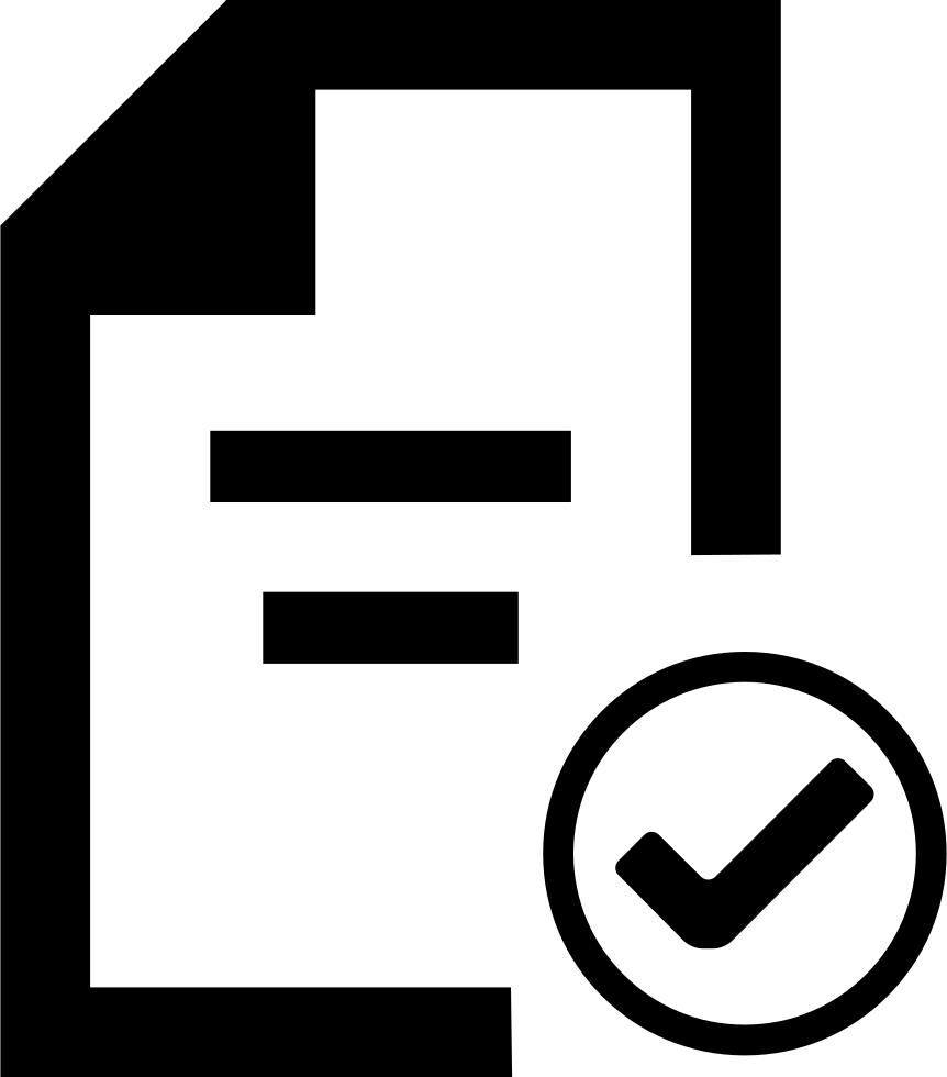 Seal Record Comments - Icon Clipart (862x980), Png Download