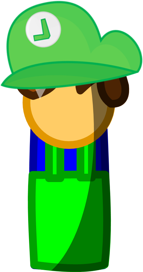 Luigi Clipart Hat - Portable Network Graphics - Png Download (538x946), Png Download